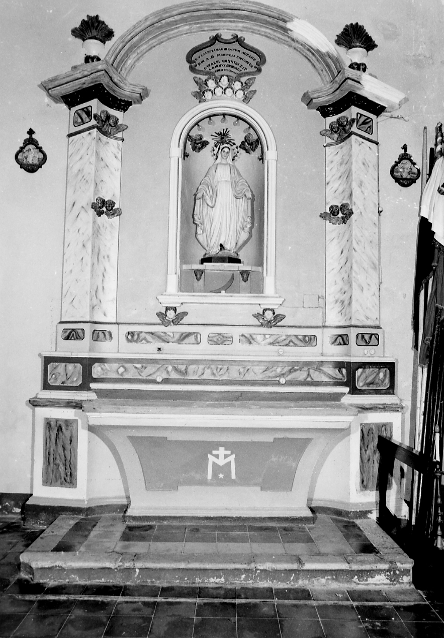 altare, opera isolata - ambito Italia centrale (sec. XIX)