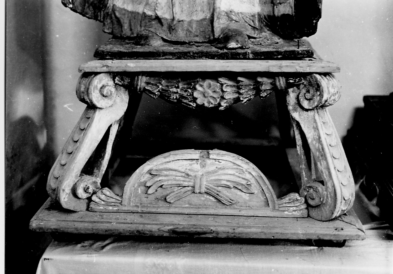 portantina, opera isolata - ambito Italia centrale (fine/inizio secc. XVIII/ XIX)