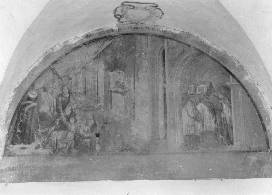 Episodio della vita di Sant'Antonio da Padova (dipinto) - ambito Italia centrale (sec. XVII)
