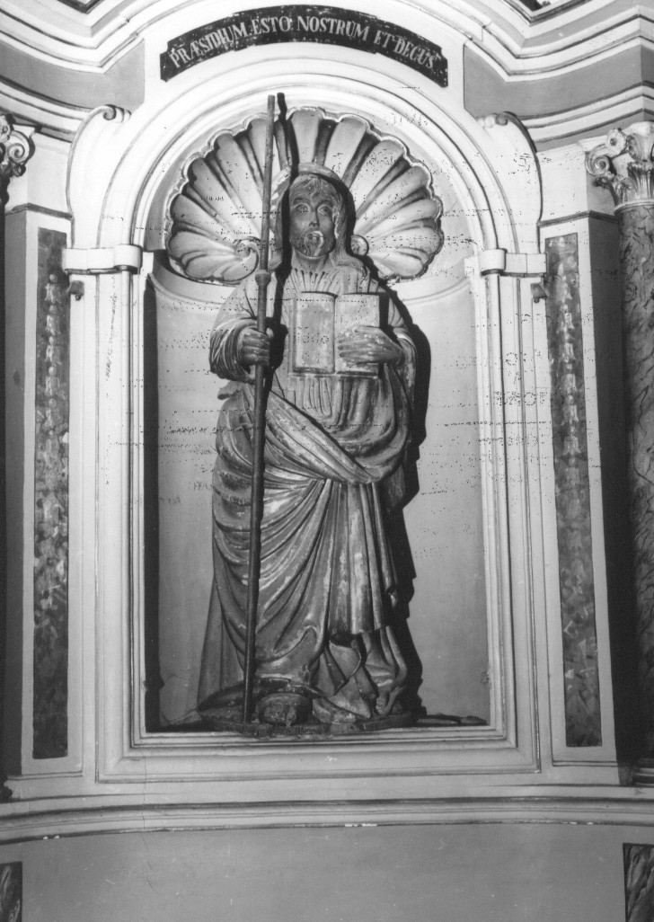 San Giacomo apostolo (scultura, opera isolata) - ambito Italia centrale (sec. XVII)