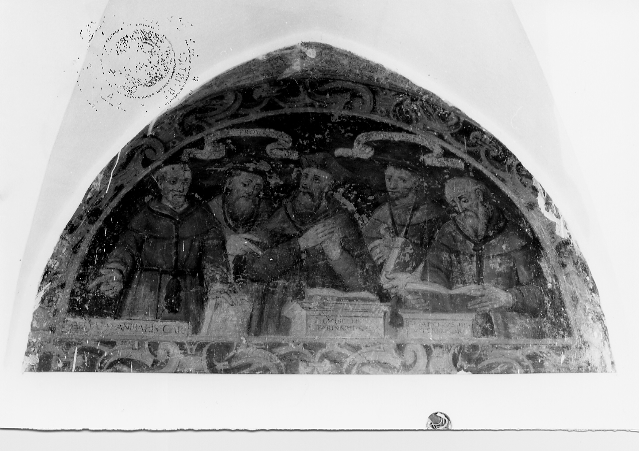 ritratti di vescovi, cardinali e frati francescani (dipinto, ciclo) - ambito abruzzese (sec. XVIII)