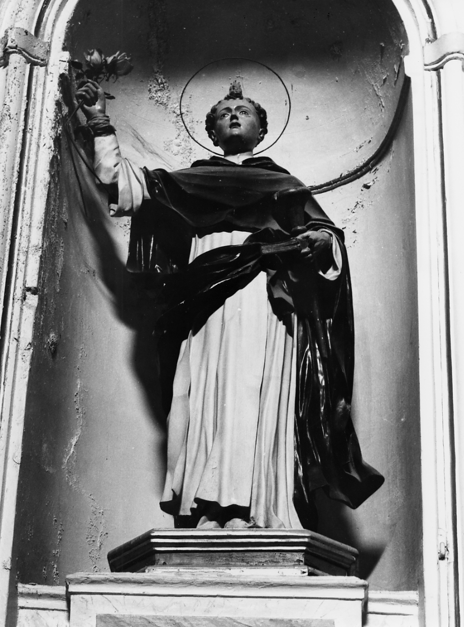 San Vincenzo Ferrer (statua, opera isolata) - ambito abruzzese (fine/inizio secc. XVII/ XVIII)