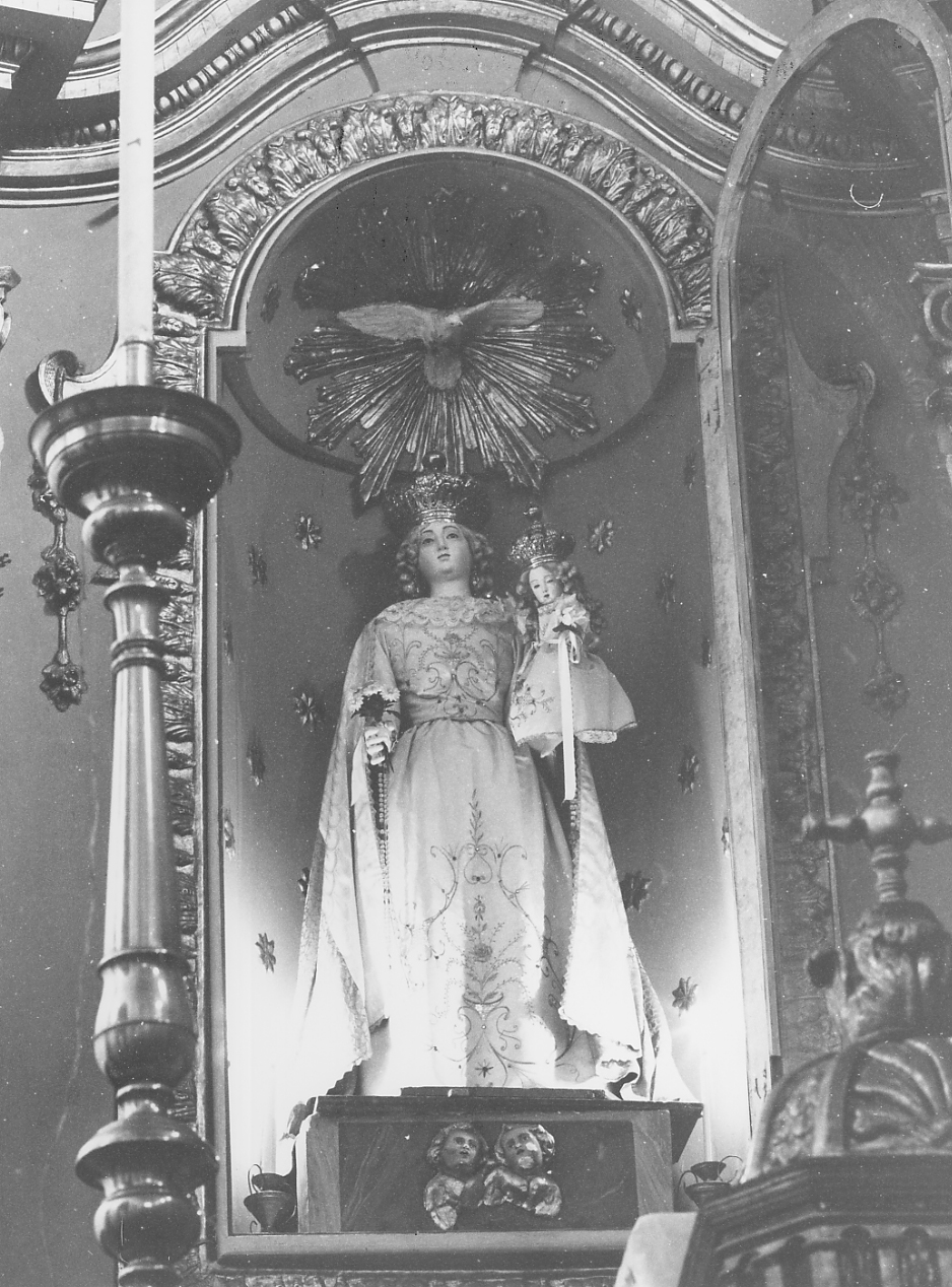 Madonna con Bambino (statua, opera isolata) - ambito abruzzese (sec. XIX)