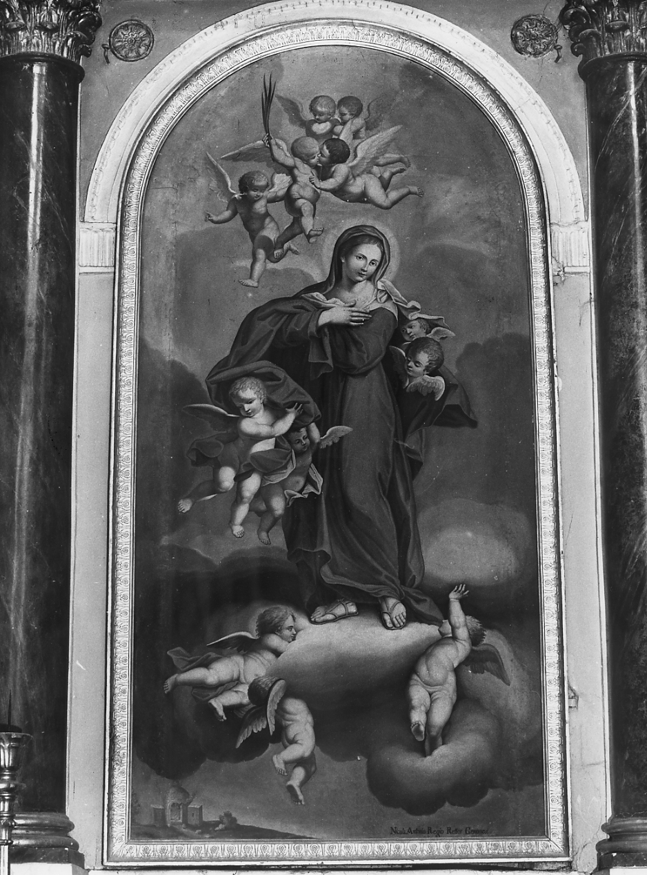 Assunzione della Madonna (dipinto, opera isolata) - ambito abruzzese (sec. XIX)