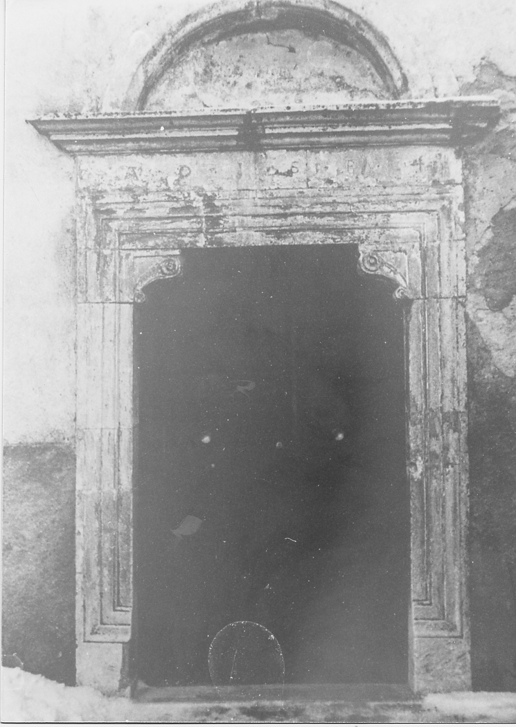 mostra di portale, opera isolata - ambito abruzzese (sec. XVII)