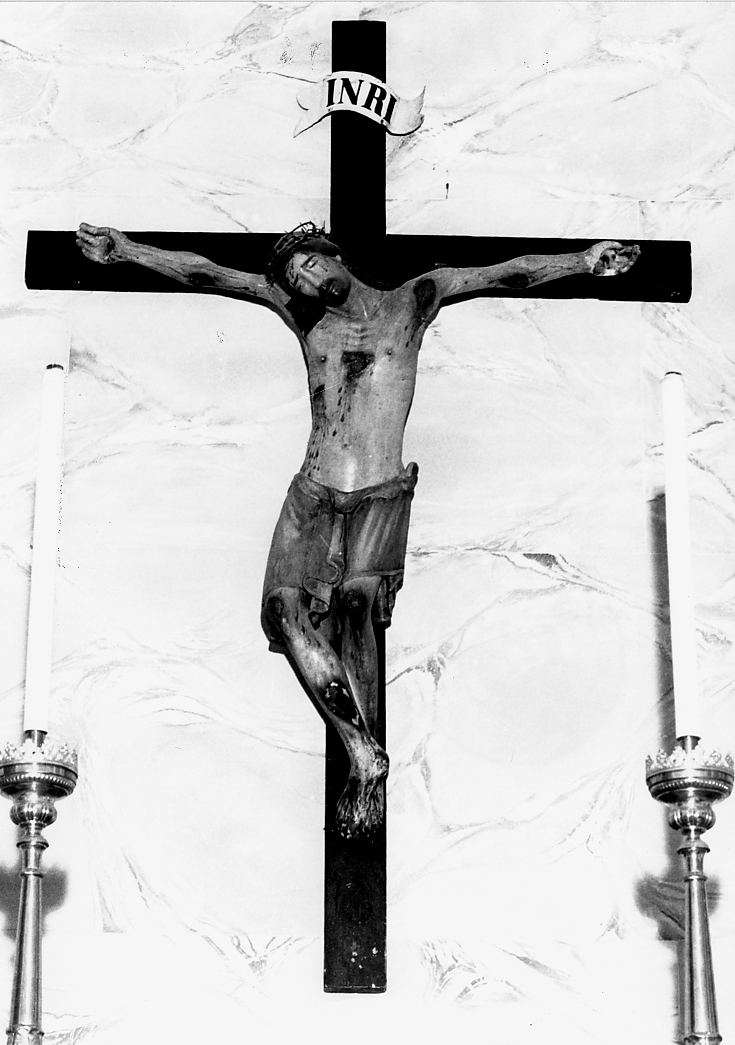 Cristo crocifisso (statua, opera isolata) - ambito Italia centrale (sec. XIV)