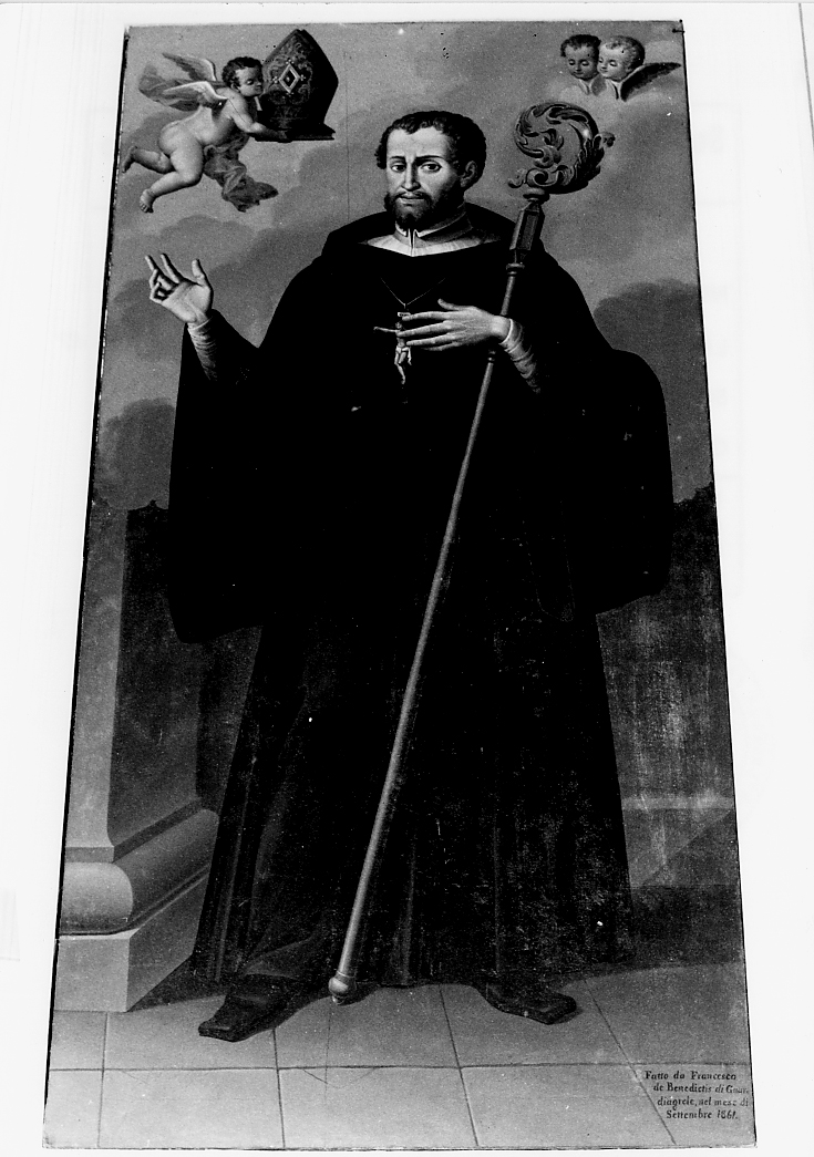 Sant'Aldemario (dipinto) di De Benedictis Francesco Maria - ambito abruzzese (sec. XIX)