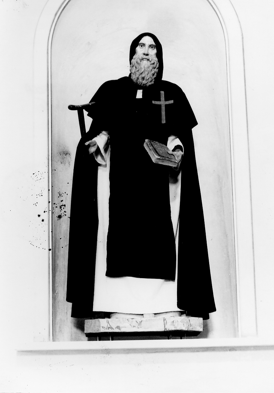 Sant'Antonio Abate (statua, opera isolata) - ambito Italia centrale (fine/inizio secc. XVIII/ XIX)