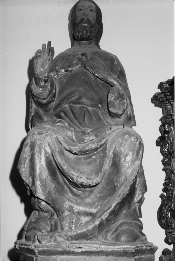 Cristo redentore (statua processionale) - ambito guardiese (sec. XV)