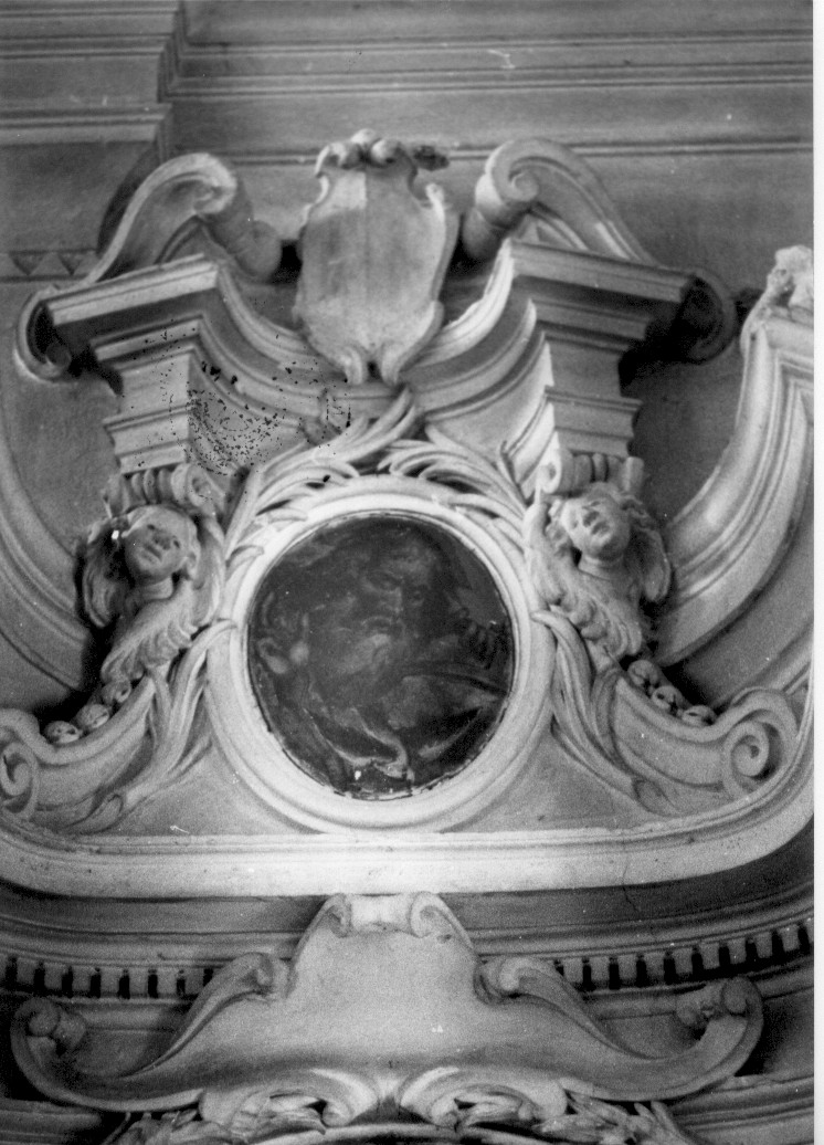 Dio Padre e colomba dello Spirito Santo (dipinto) - ambito abruzzese (fine/inizio secc. XVI/ XVII)