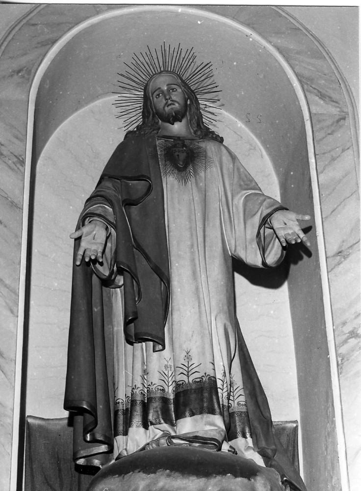 Sacro Cuore di Gesù (statua, opera isolata) - ambito Italia centrale (sec. XX)