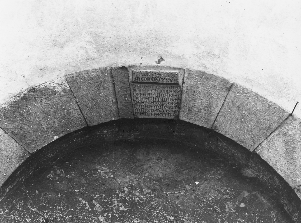 epigrafe (lapide) - ambito Italia centrale (sec. XV)