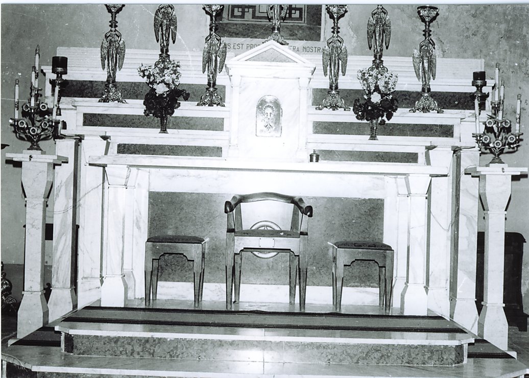 altare maggiore - ambito Italia centrale (sec. XX)