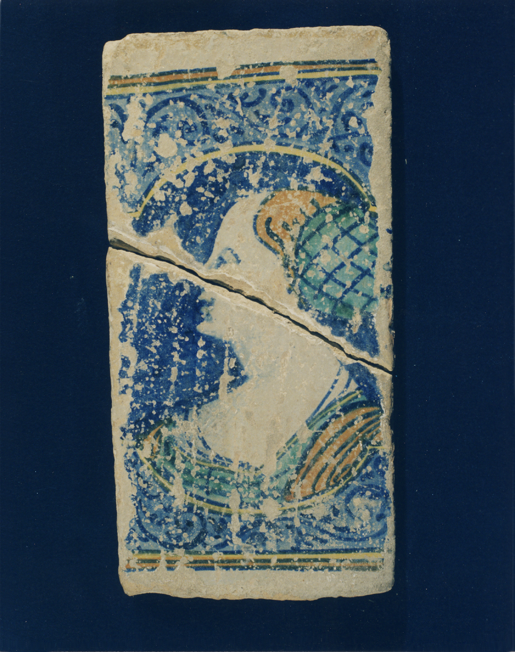 mattonella - manifattura di Castelli (sec. XVI)