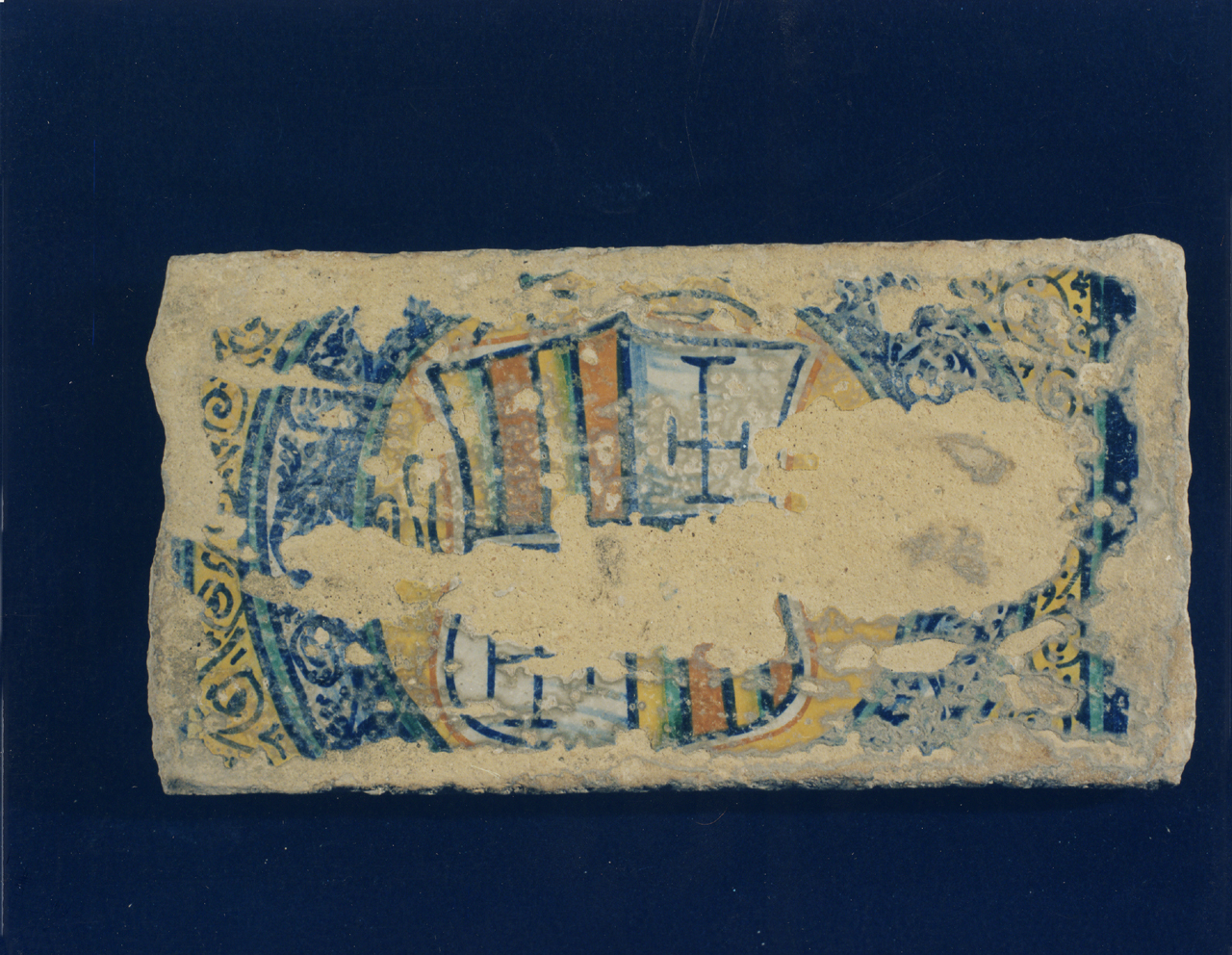 mattonella - manifattura di Castelli (sec. XVI)