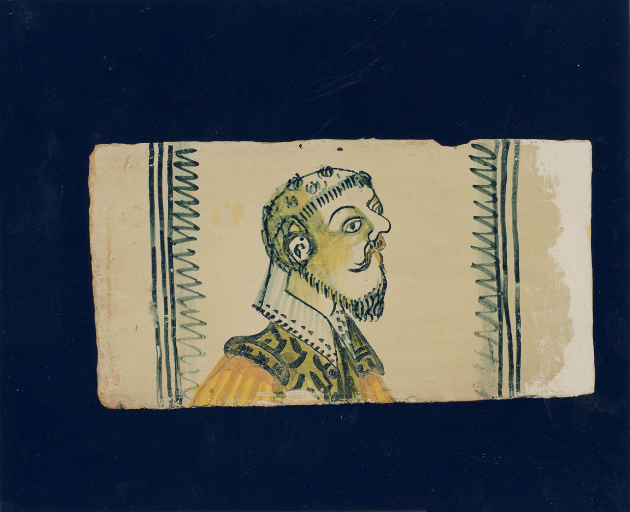 mattonella - manifattura di Castelli (sec. XVII)