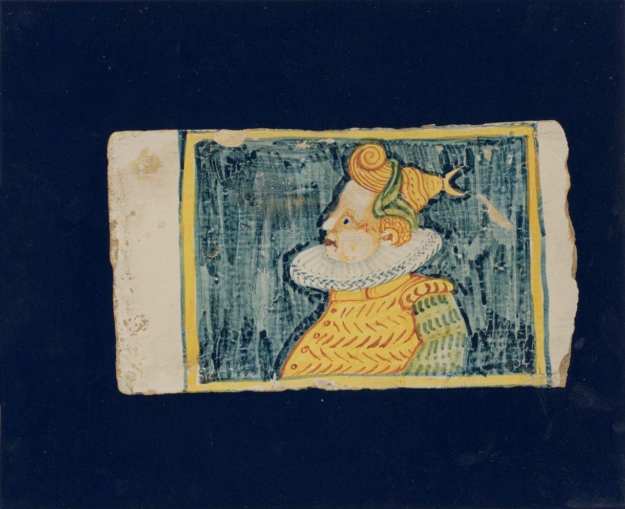 mattonella - manifattura di Castelli (sec. XVII)