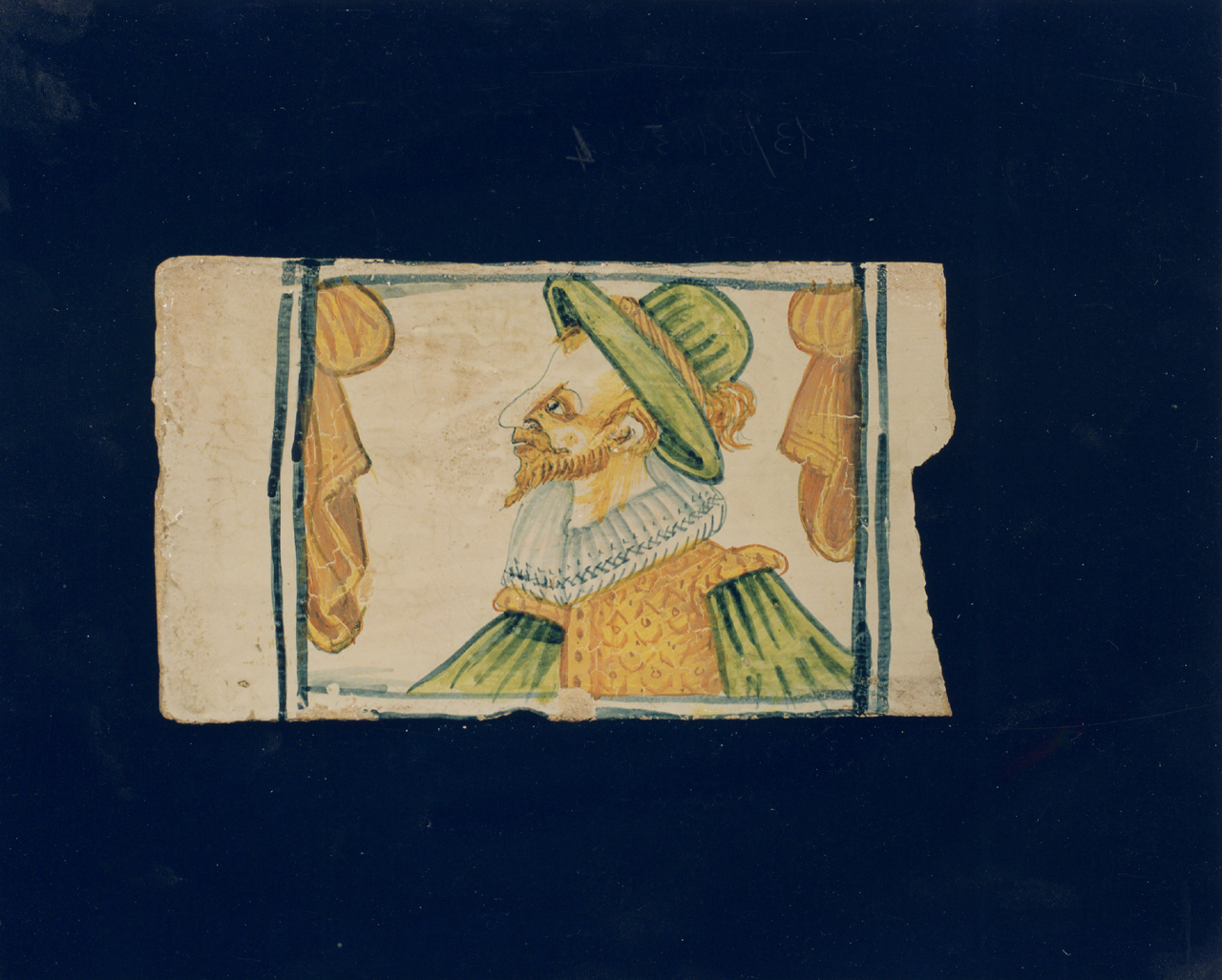 mattonella - manifattura di Castelli (sec. XVII)