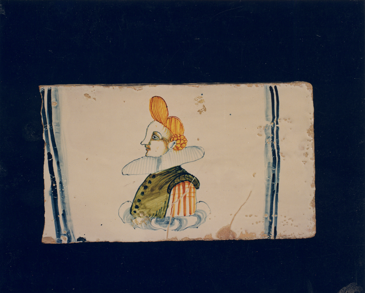 mattonella - manifattura di Castelli (sec. XVII)