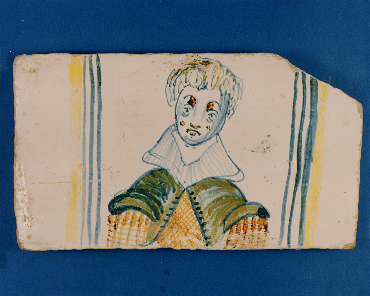 mattonella - manifattura di Castelli (sec. XVII)