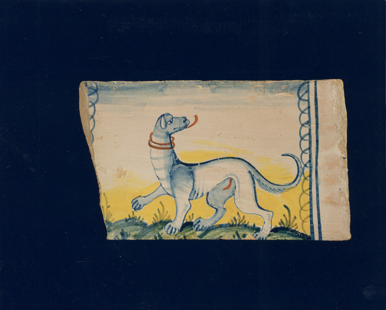 mattonella - manifattura di Castelli (sec. XVII)