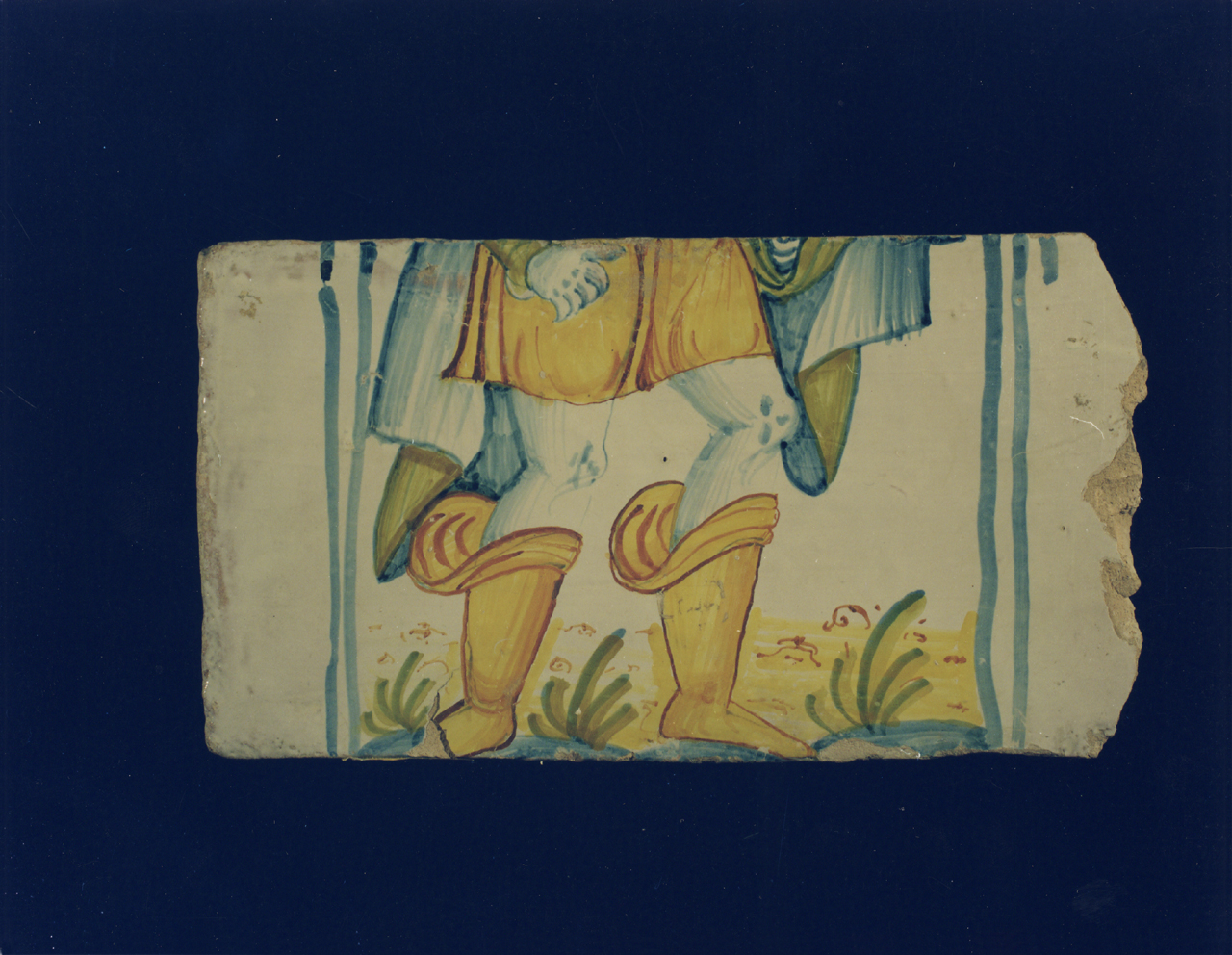 mattonella - manifattura di Castelli (sec. XVII)