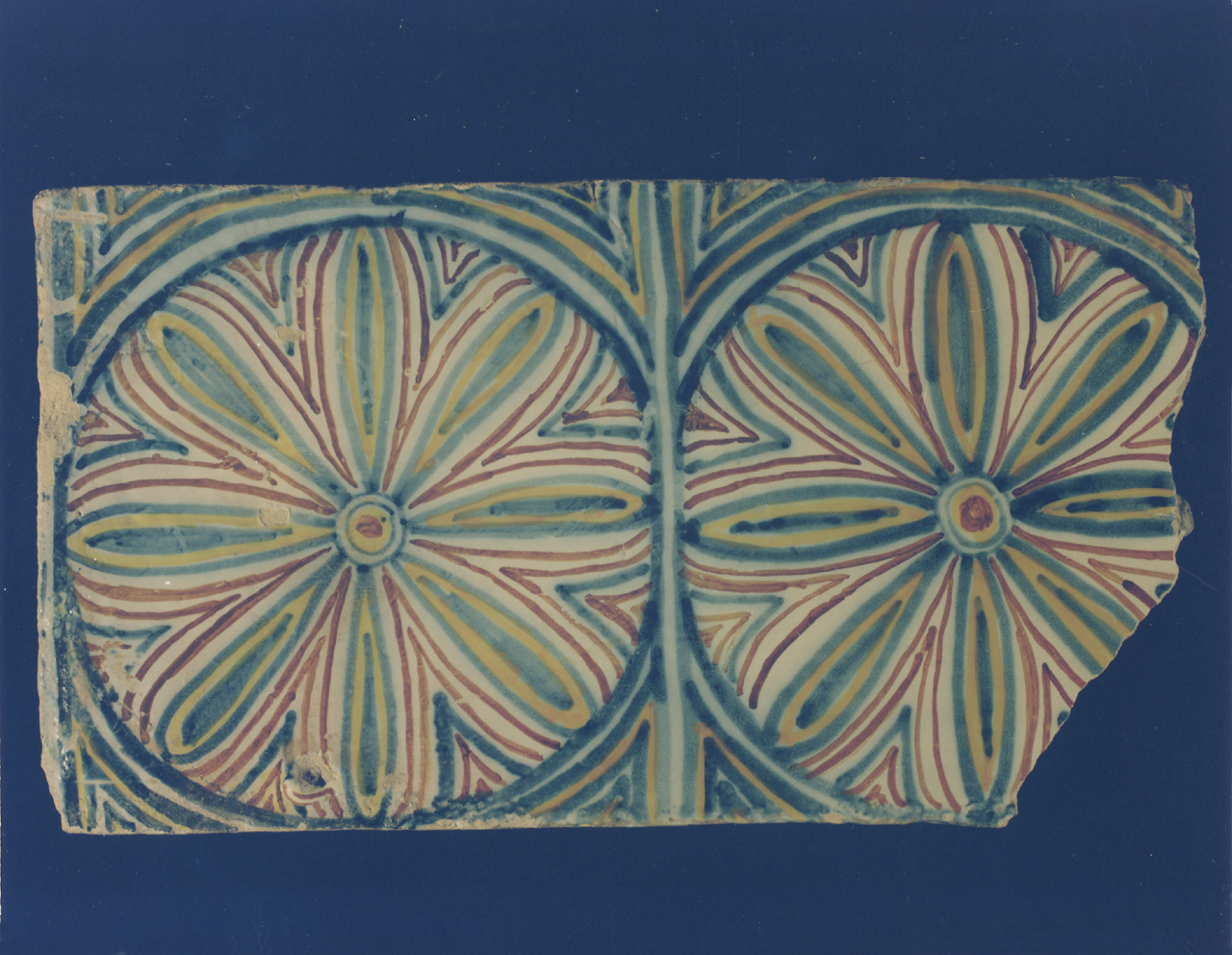 mattonella - manifattura di Castelli (sec. XVII)