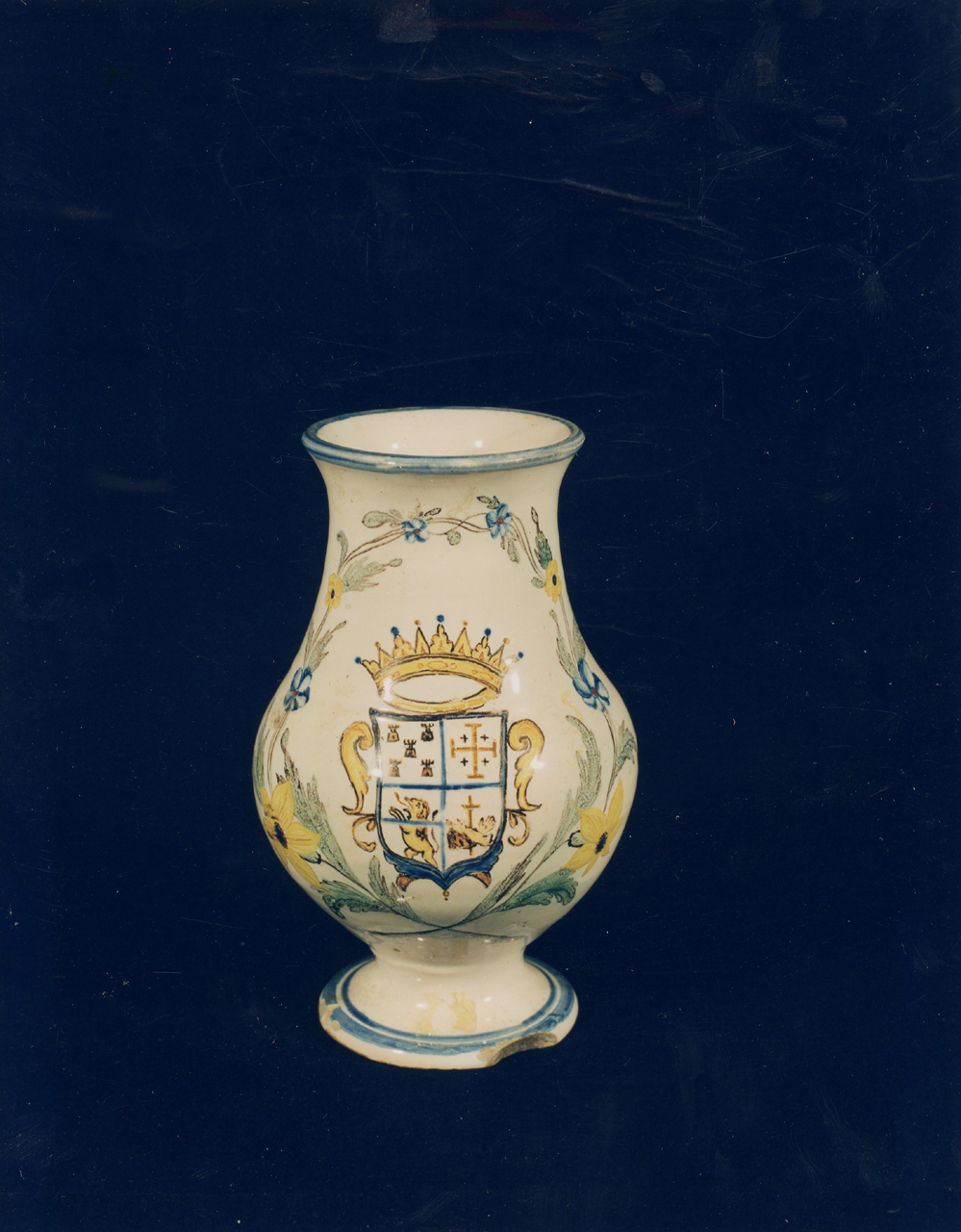 vaso - manifattura di Castelli (sec. XVII)