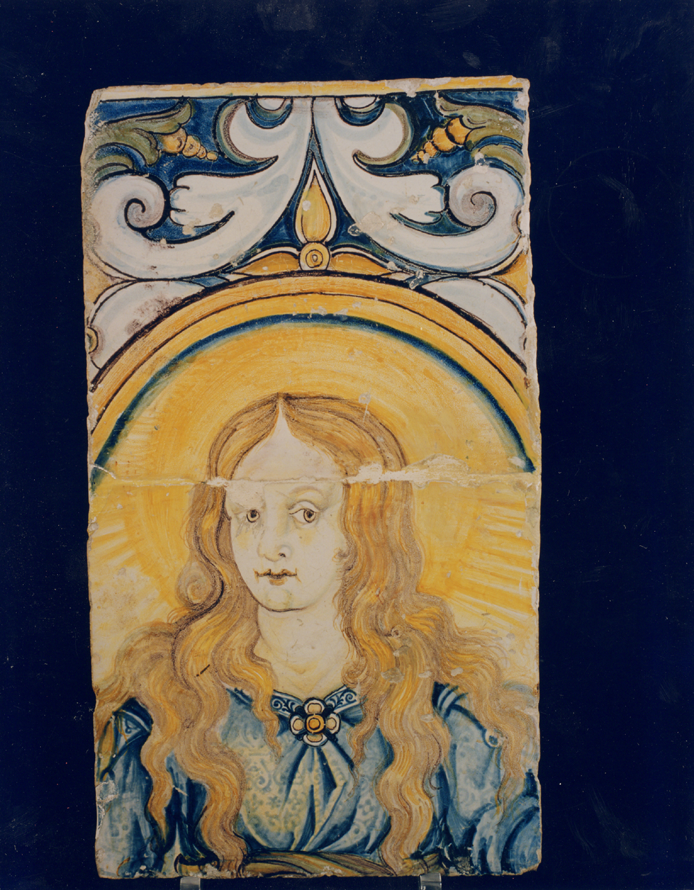 mattonella, insieme - manifattura di Castelli (sec. XVII)