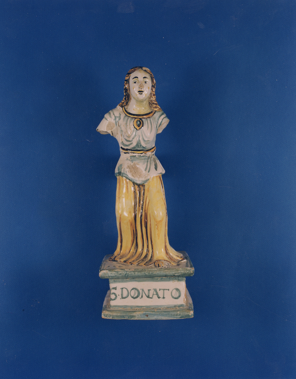 candelabro - manifattura di Castelli (sec. XVII)