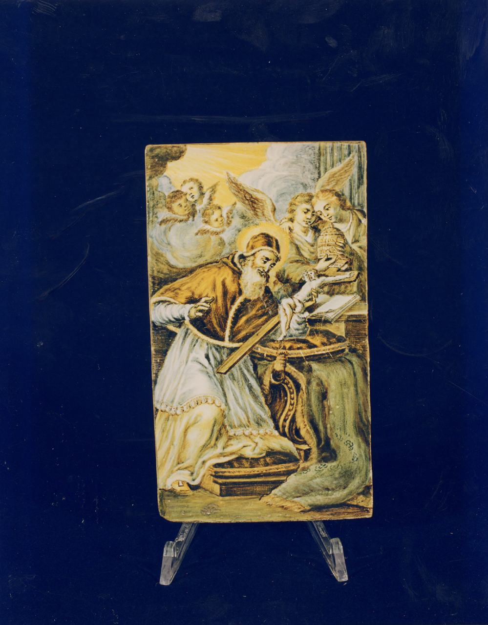 targa - manifattura di Castelli (sec. XVIII)