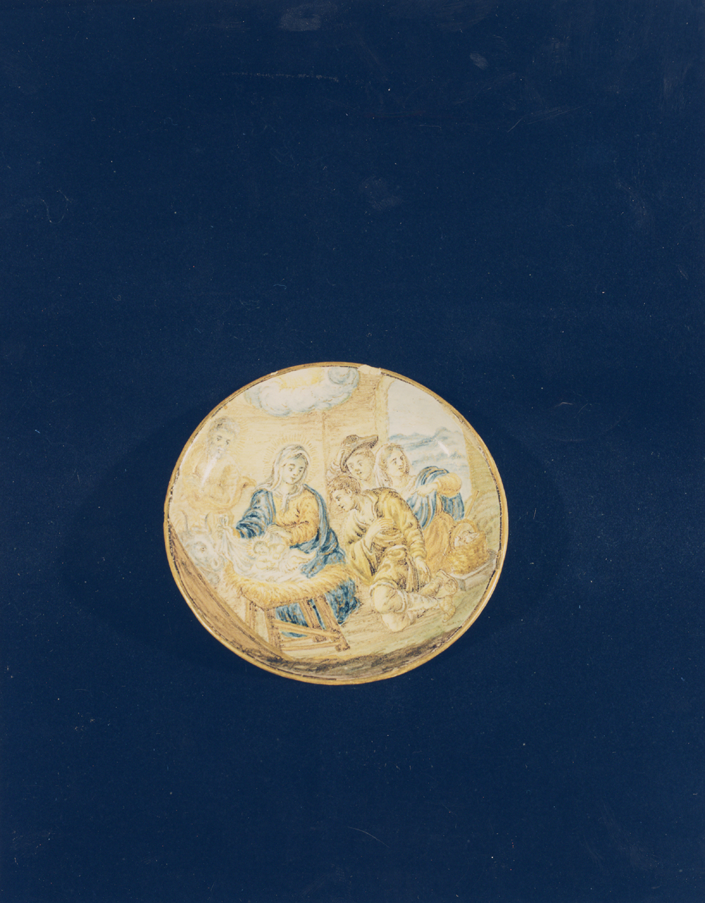 coppetta - manifattura di Castelli (sec. XVIII)