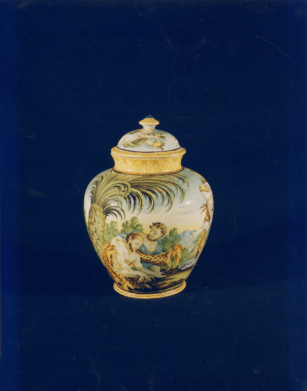 vaso - manifattura di Castelli (sec. XVIII)