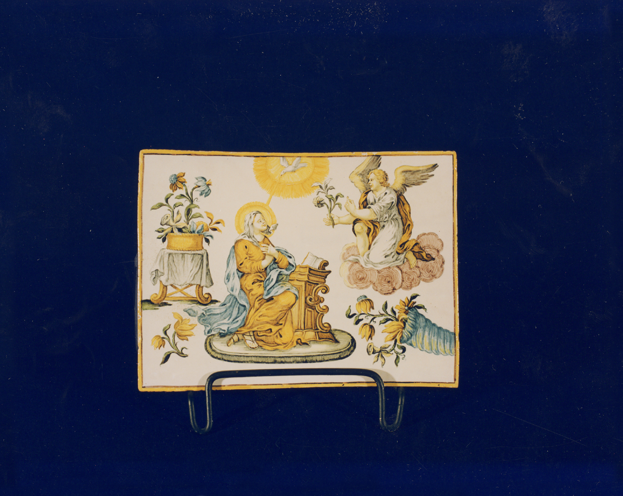 targa - manifattura di Castelli (sec. XVIII)