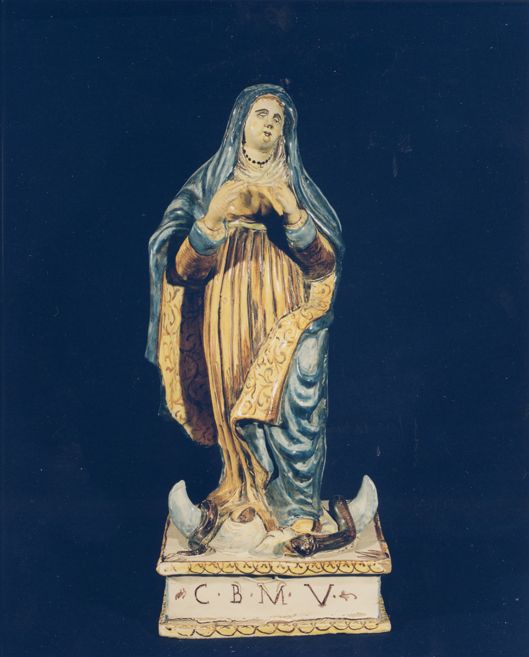 Immacolata Concezione (statuetta) - manifattura di Castelli (sec. XVIII)