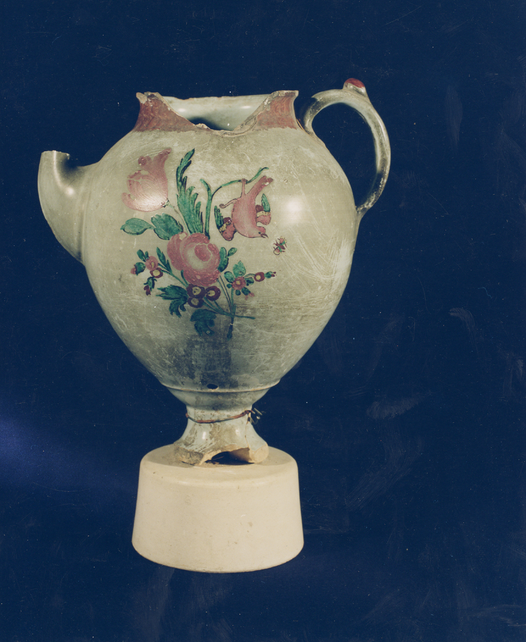 brocca - manifattura di Castelli (sec. XIX)