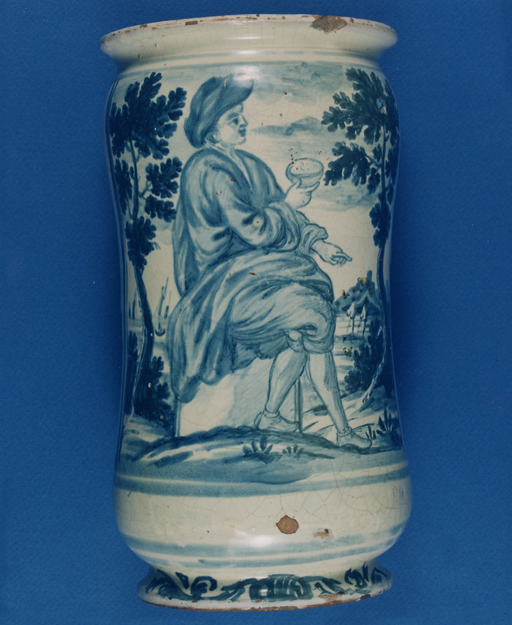 alberello - manifattura di Torre dei Passeri (fine/inizio secc. XVIII/ XIX)