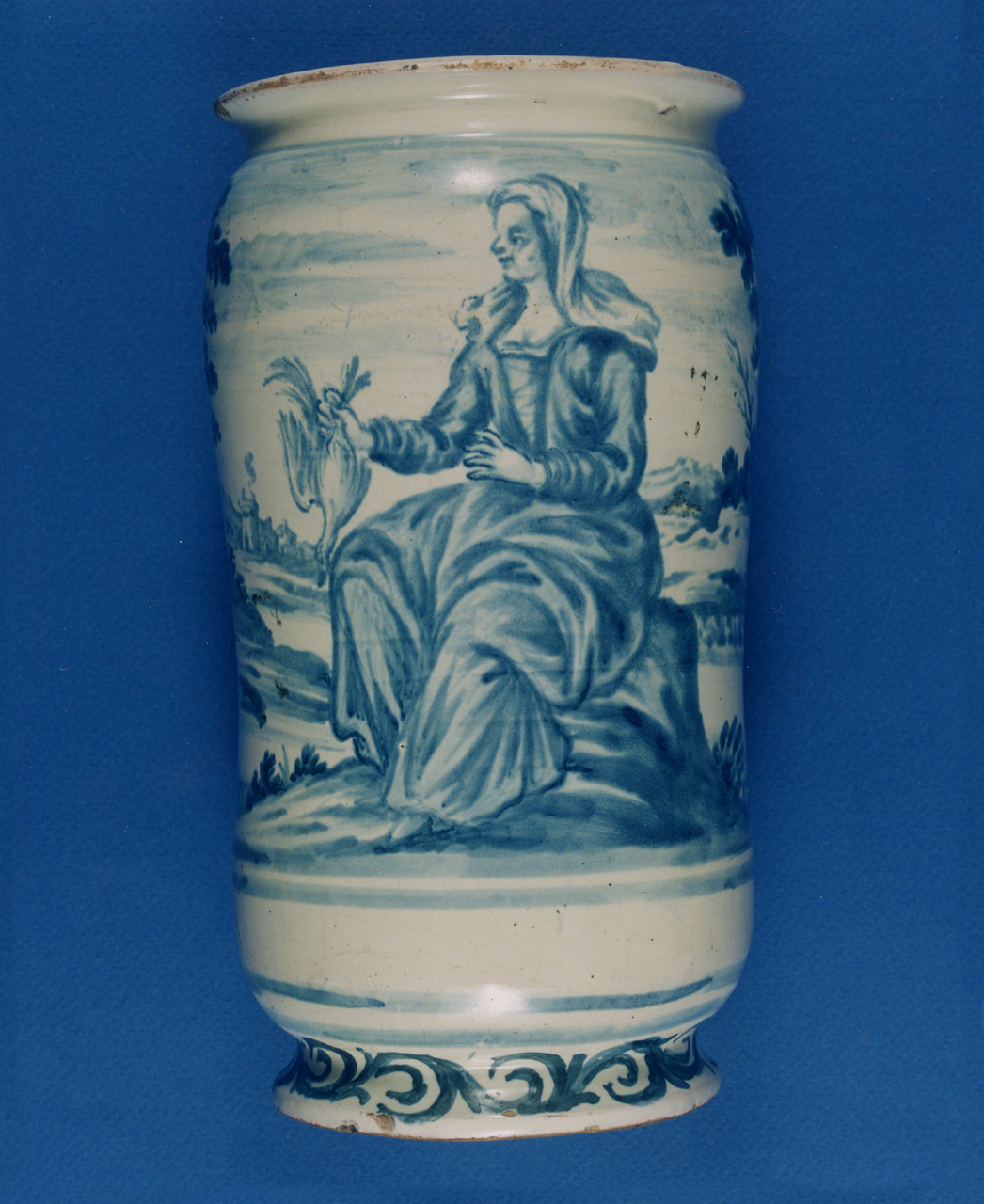 alberello - manifattura di Torre dei Passeri (fine/inizio secc. XVIII/ XIX)