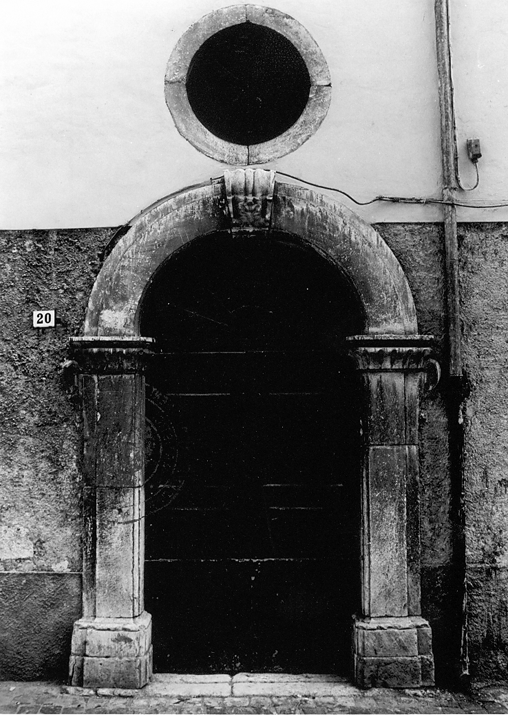 portale, opera isolata - bottega abruzzese (seconda metà sec. XIX)
