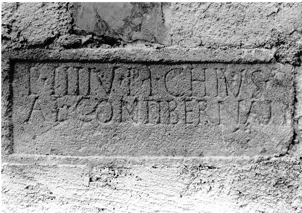 iscrizione (lastra, frammento) - bottega abruzzese (sec. I)