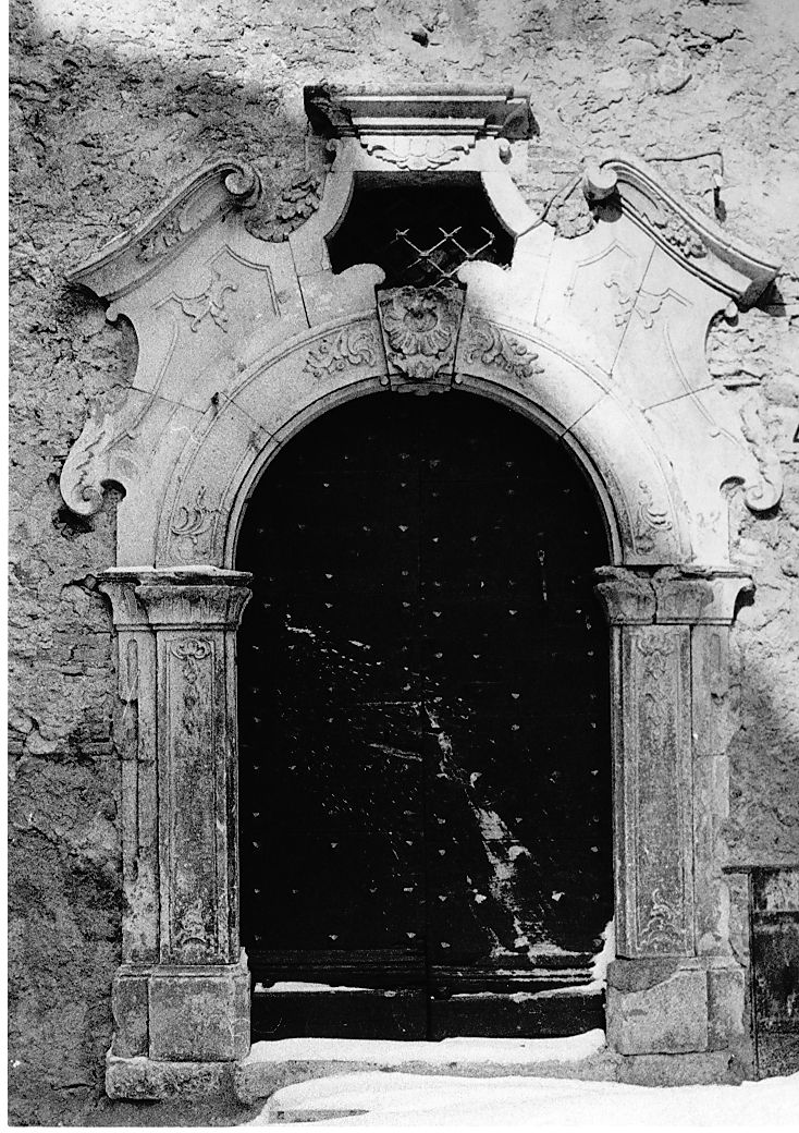 portale, opera isolata - bottega abruzzese (sec. XVIII)