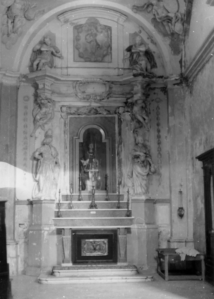 mostra d'altare, opera isolata - bottega abruzzese (sec. XVIII)