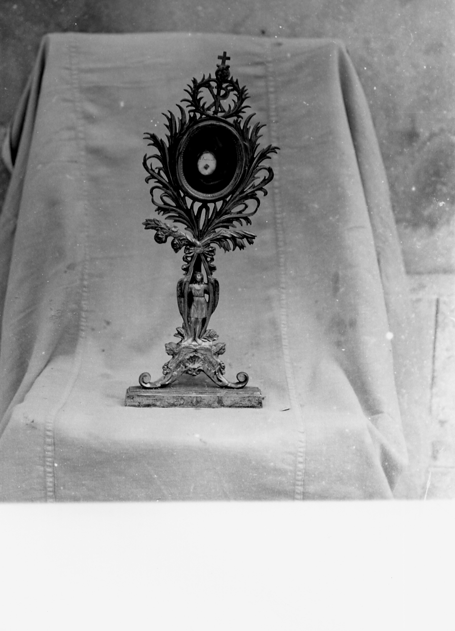 reliquiario, opera isolata - bottega abruzzese (sec. XIX)