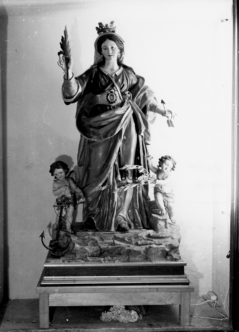 Santa Filomena (statua, opera isolata) - bottega abruzzese (seconda metà sec. XIX)