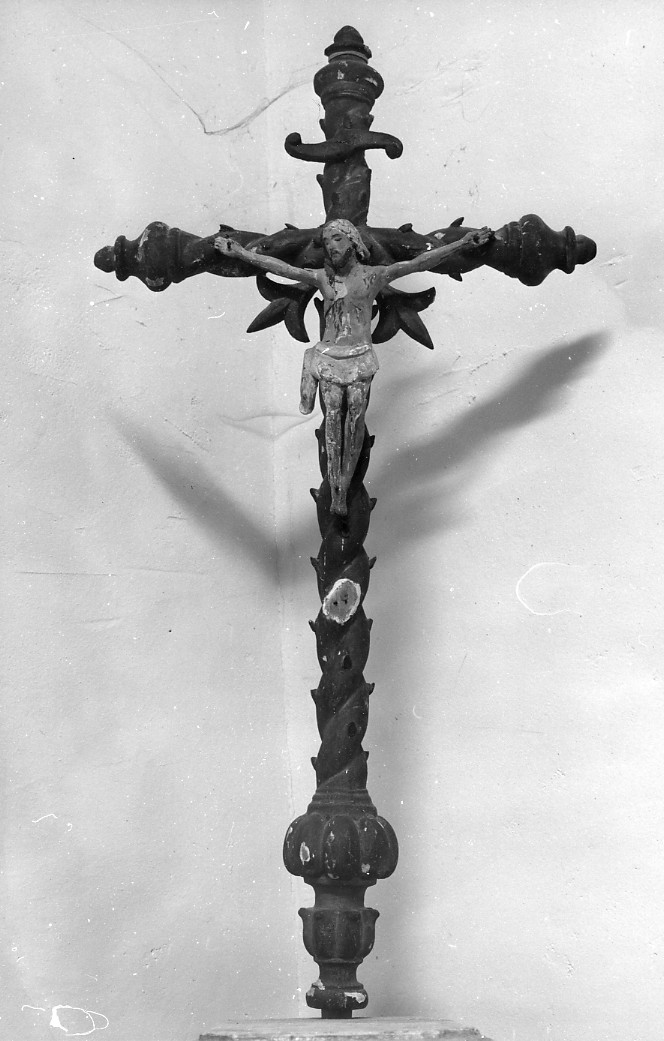 Cristo crocifisso (scultura, opera isolata) - ambito abruzzese (sec. XVIII)