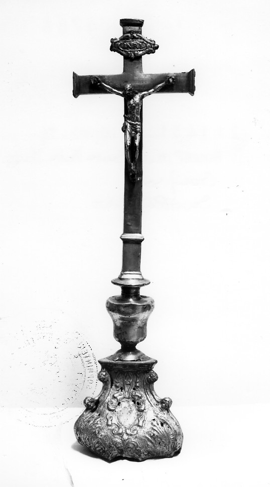 crocifisso, opera isolata - ambito italiano (sec. XVIII)