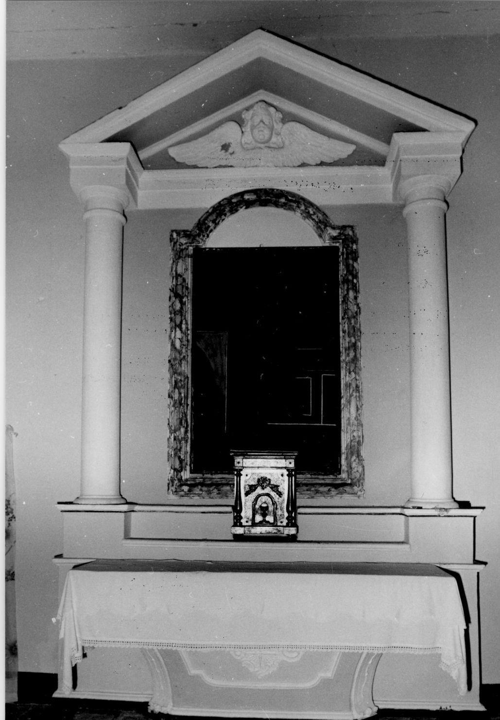 altare maggiore - ambito Italia centrale (sec. XIX)