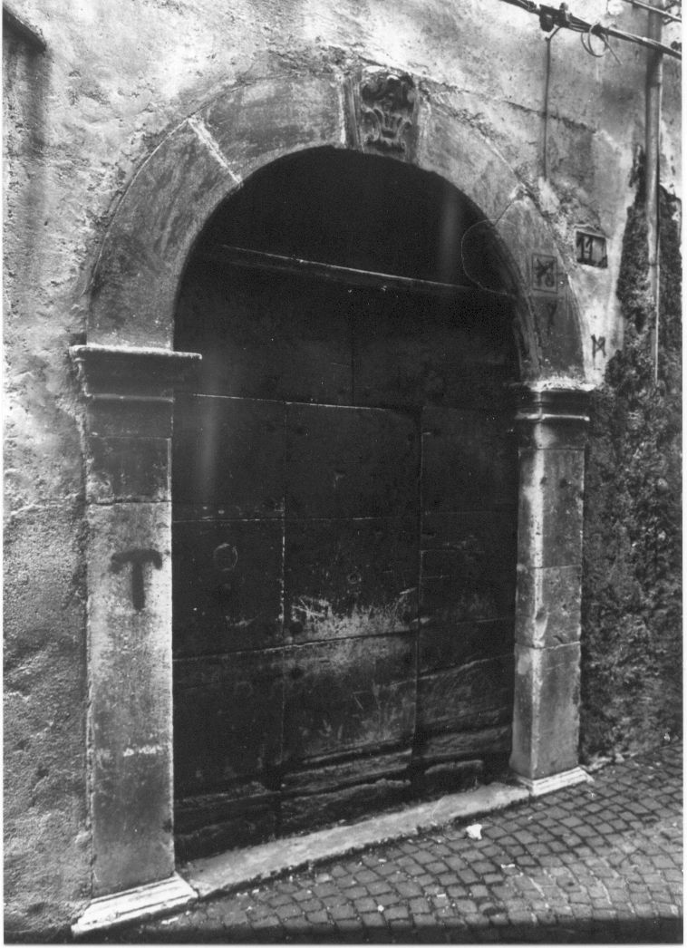 portale, opera isolata - bottega abruzzese (sec. XIX)