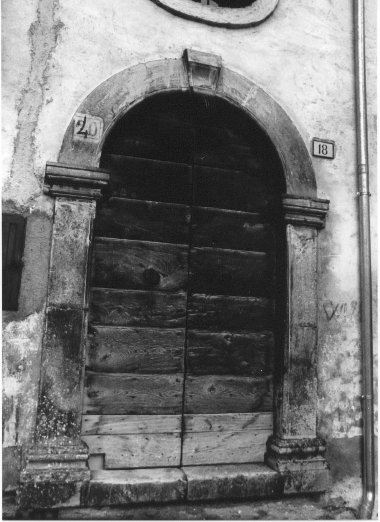 portale, opera isolata - bottega abruzzese (sec. XIX)