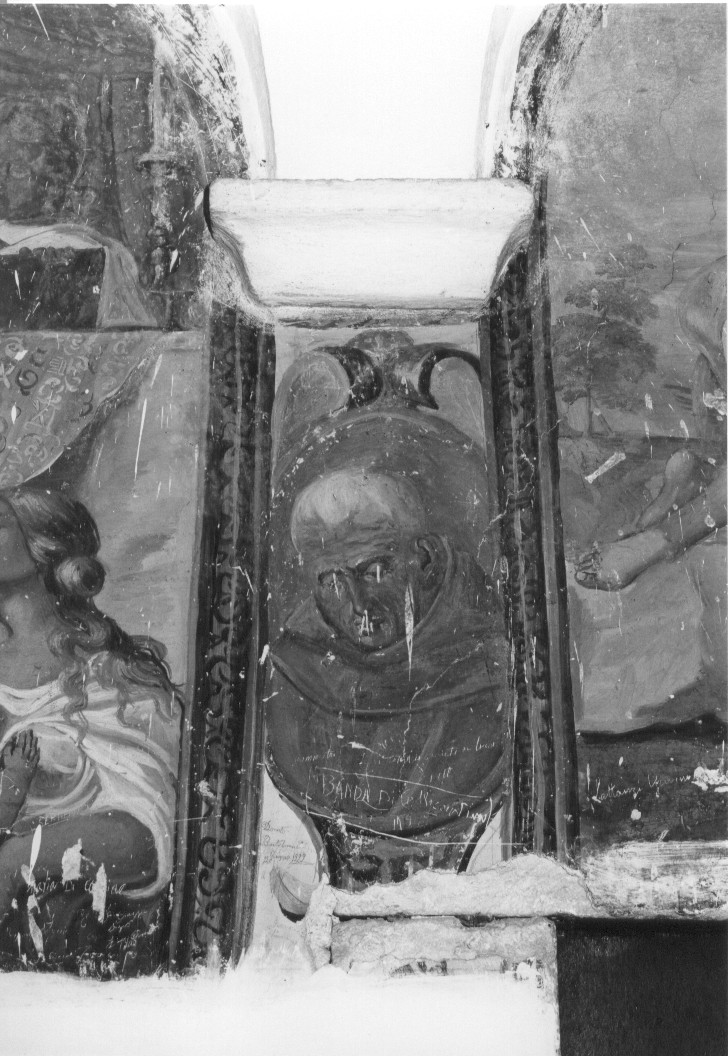 santo francescano (dipinto) - ambito abruzzese (sec. I)